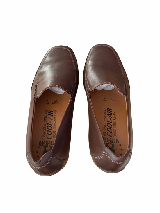 Mephisto Men\'s Dark Brown Leather Slip-On Loafers Size 9 US / 8.5 EUR NWOB main image 6